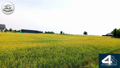 Działka budowlana w Bieruniu Ściernie z DROGĄ