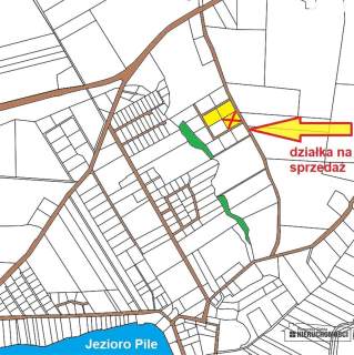 możliwość zabudowy zagrodowej -1 km od jeziora Pil