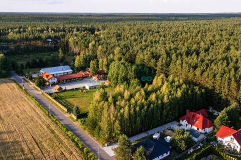 Działka ze ścianą lasu i warunkami zabudowy 