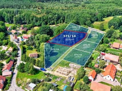 Działka Budowlana 371/14, 2878 m2 Pod Lasem