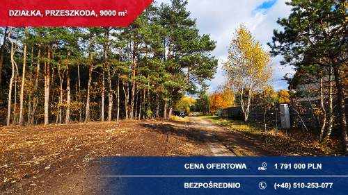 Produkcja, usługi, składy 9000m2 Przeszkoda, gm. Żabia Wola