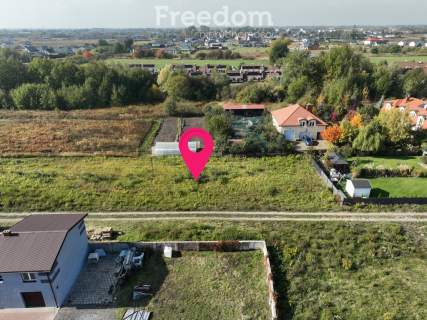 Działka budowlana 1284 m2, media, Dawidy Bankowe