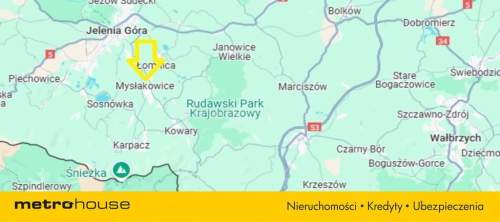 Inwestycyjna działka w Karkonoszach.
