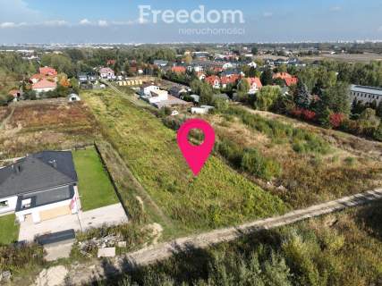 Działka budowlana 1284 m2, media, Dawidy Bankowe