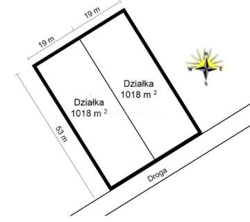 DZIAŁKA Z WYDANYMI WARUNKAMI ZABUDOWY