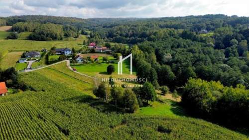 ZIELONA DZIAŁKA BUDOWLANA Z WZ, LASEM I LINIĄ BRZEGOWĄ, ŻÓ