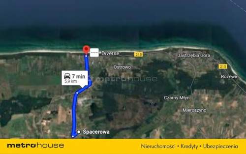 5 działek w Sławoszynie, Karwia BLISKO MORZA