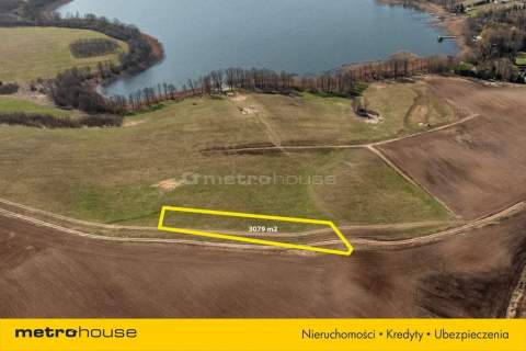 Działka nad jeziorem Sunia - Worławki