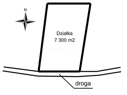 Działka niedaleko centrum Stawigudy