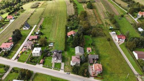 Murowany dom na dużej działce 42 a, Szebnie - okolice Jasła