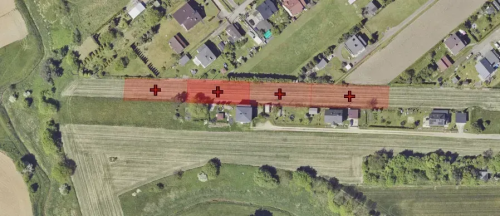 Działka rolna z alternatywą na infrastrukturę.