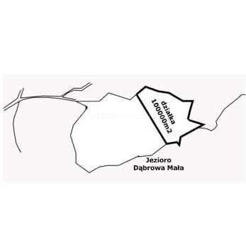 Działka dla inwestora- 330 m linii brzegowej