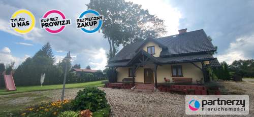 Dom wolnostojący w otulinie kaszubskich lasów