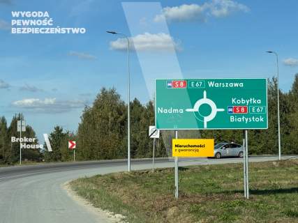 działka usługowo-przemysłowa przy S8