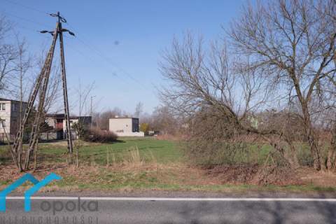 Działka usługowa, 3 162 m2 przy DK