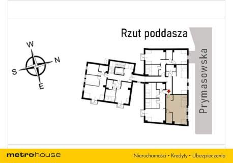 Kawalerka w nowej kamienicy w centrum Skierniewic