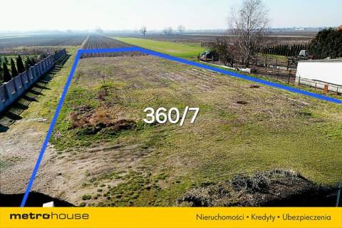 Duża działka z pozwoleniem na budowę 