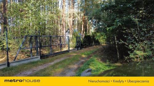 Leśna działka budowlana 841,3 m2 15 km do Łodzi