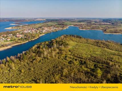 Działka z linią brzegową jeziora Dąbrowa Mała