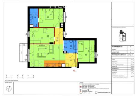 Apartamenty Nowy Marysin w Wawrze 87,52 m2