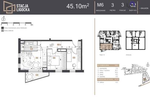 NOWE MIESZKANIA. 3 POKOJE BALKON 