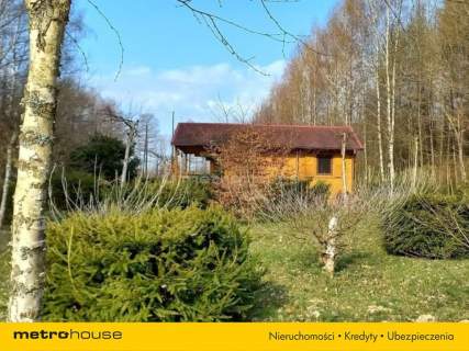 Działka z domkiem i stawem Kierwiny, Warmia