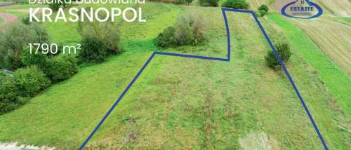 Działka budowlana Krasnopol 1790 m2