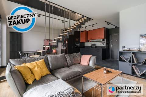 Dwupoziomowy apartament z ogrodem