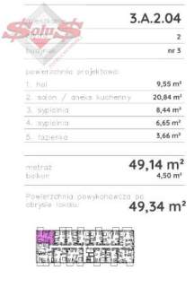 3 pokojeowe mieszkanie na osieglu Wolka