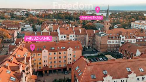 Dwupoziomowe mieszkanie w Ełku 78,3m2