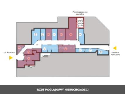 Lokal na wynajem w centrum Słupska