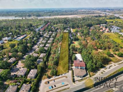 Działka 25x310 m pod zabudowę bliźniaczą lub szer.