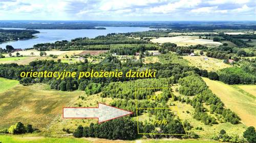 możliwość zabudowy zagrodowej -1 km od jeziora Pil