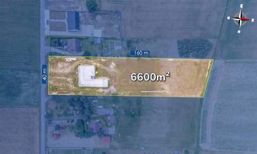 Nowoczesny dom z płaskim dachem Łobodno do ukończe