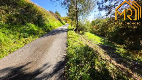 Widokowa działka rolna z panoramą na Dunajec