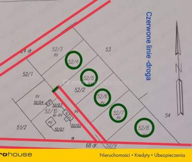 Działka budowlana 2141 m2w Lichawa-Parcela
