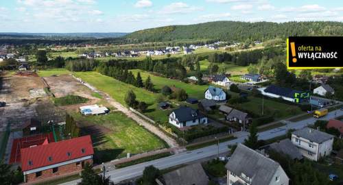 Działka Tumlin Wykień 1229 m2