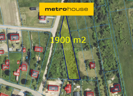 Działka budowlana Jaroszów, Żarki 1900m2