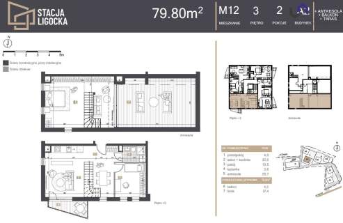 NOWE MIESZKANIA 2 POKOJE. BALKON, TARAS, ANTRESOLA