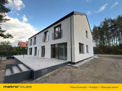 Bliźniak 128 m z pompą ciepła w Osowcu