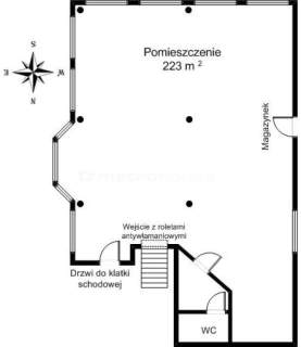Dobrze doświetlony lokal w ruchliwej lokalizacji