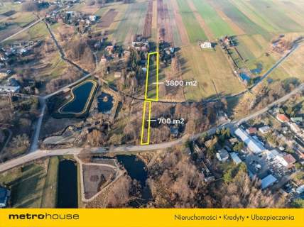 Działka z linią brzegową rzeki