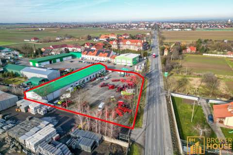 Obiekt halowo magazynowy 800m2 plac 3000m2