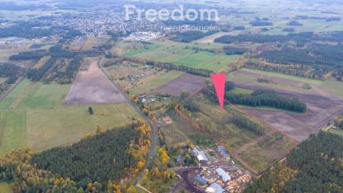 Działka rolna z lasem 7,15 ha .