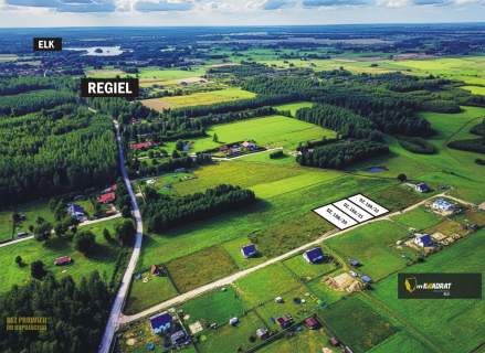 Działka na sprzedaż, 1080 m2, Regiel