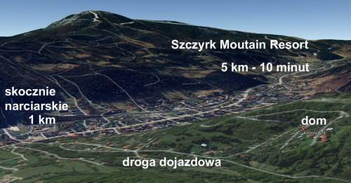 Dom z przepięknym widokiem i basenem w Szczyrku