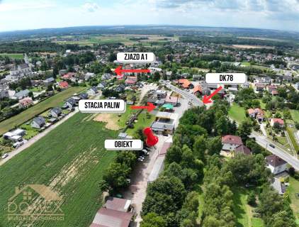 Warsztat z pewną stopą zwrotu przy DK78 blisko A1 