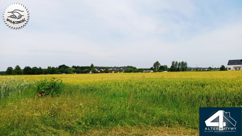 Działka budowlana w Bieruniu Ściernie z DROGĄ