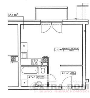 Mieszkanie na sprzedaż, 32,1 m2, Goleniów