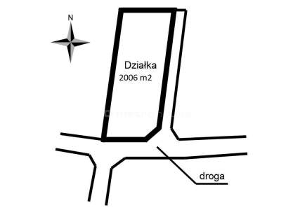 Działka rekreacyjna na sprzedaż, 2006 m2, Stawiguda